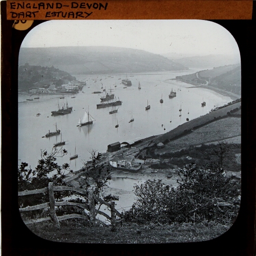 View up the Dart from Dartmouth