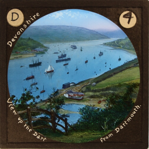 View up the Dart from Dartmouth– alternative version
