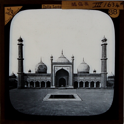 The Jumma Musjied, or Great Mosque, Delhi– alternative version