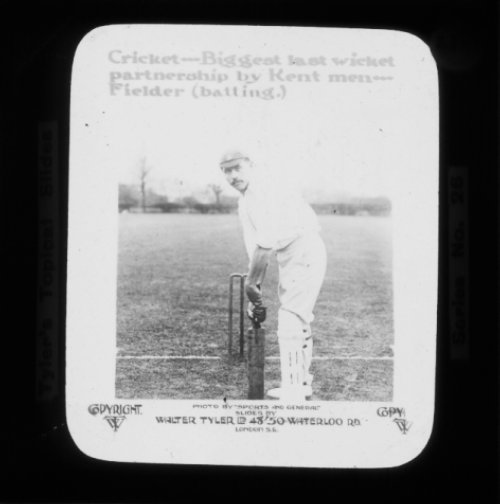 Cricket -- Biggest last wicket partnership by Kent men -- Fielder (batting)