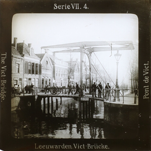 Leeuwarden. Vietbrücke