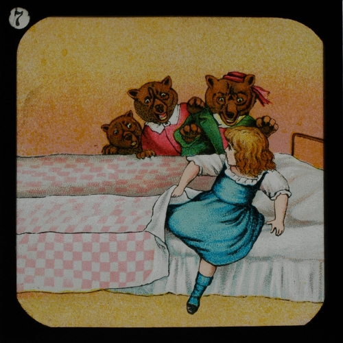 Slide illustrating fairy tale