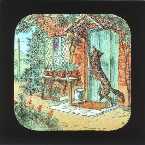 The Wolf knocking at the Cottage Door