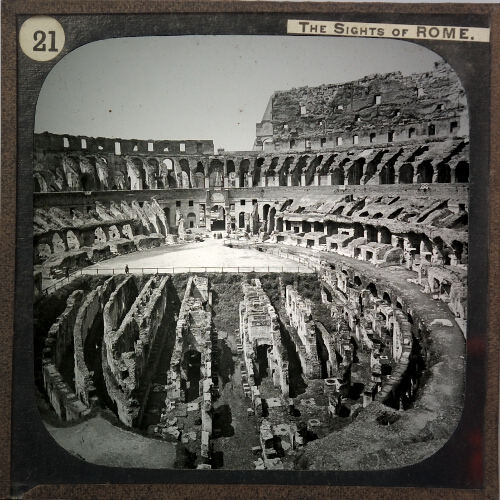 Interior of the Colosseum– primary version