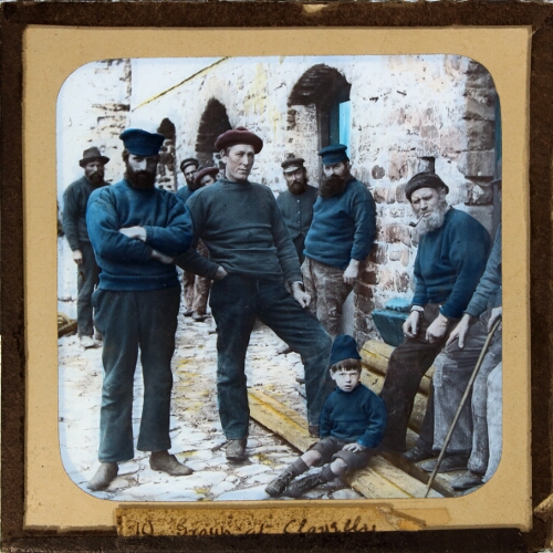 Group of Fishermen at Clovelly