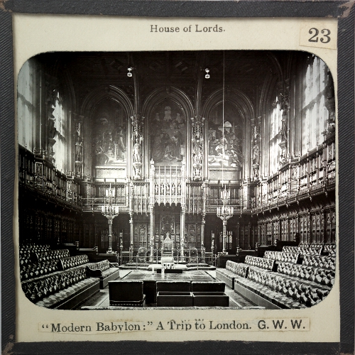 Houses of Parliament, House of Lords– primary version
