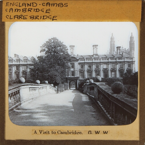 Clare College, from Bridge