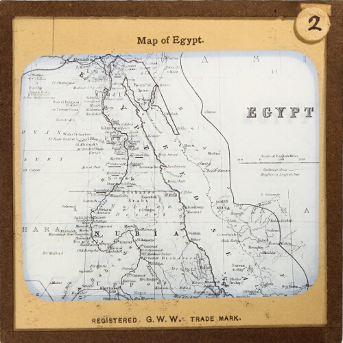 Map of Egypt– primary version