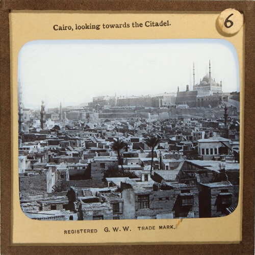 Cairo, looking towards the Citadel