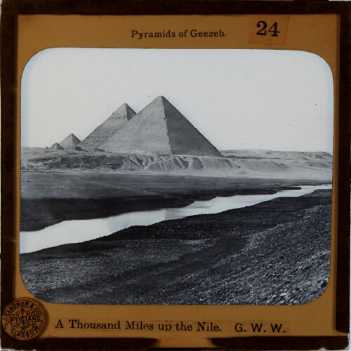Pyramids of Geezeh– primary version