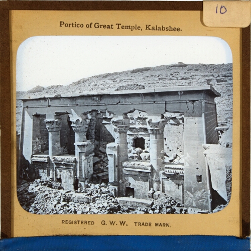 Portico of Great Temple, Kalabshee