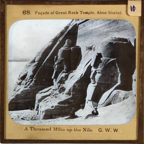 Facade of Great Rock Temple, Aboo Simbel