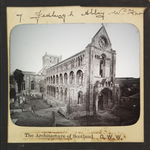 Jedburgh Abbey, W. Front