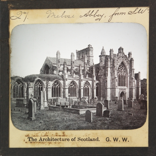 Melrose Abbey, from S.W.