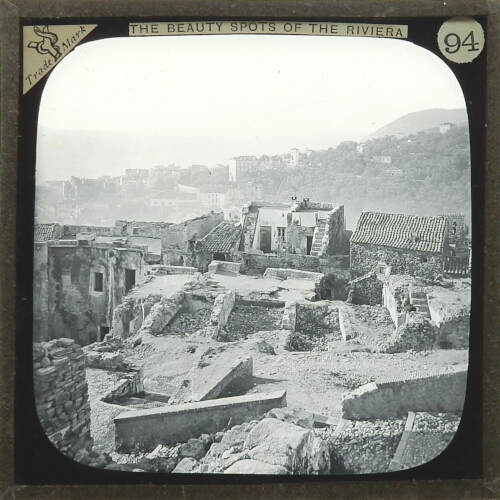 Ruined Houses from late Earthquake, San Remo