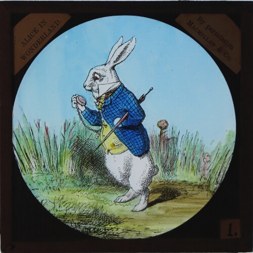The Rabbit actually took a watch out of his waistcoat-pocket– alternative version