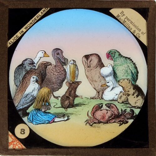 They all sat down at once in a large ring with the mouse in the middle– alternative version