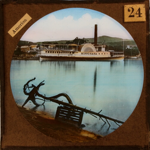Steamboat on Lake George– primary version