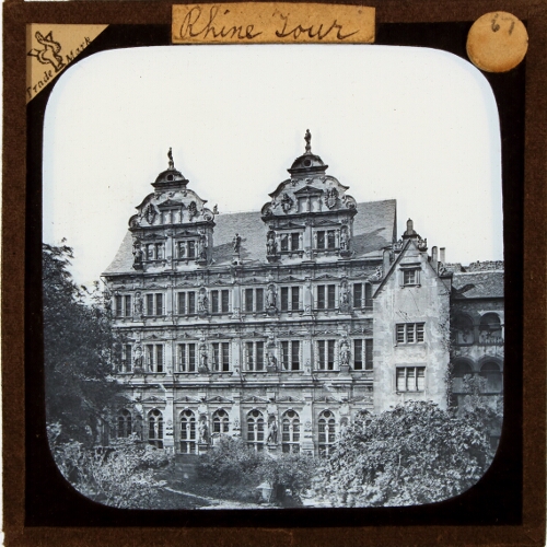 Heidelberg -- The Castle. Frederick's Building– alternative version