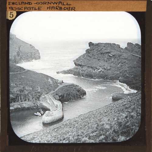 Boscastle -- The Harbour, etc.