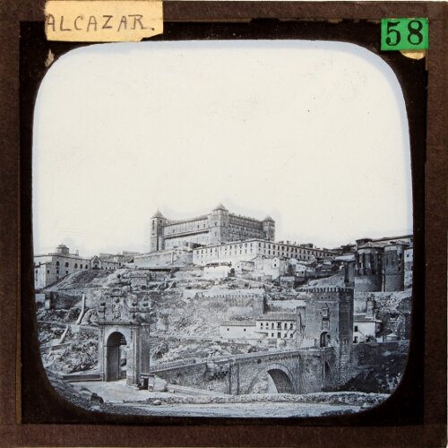 Toledo -- With the Alcazar– alternative version