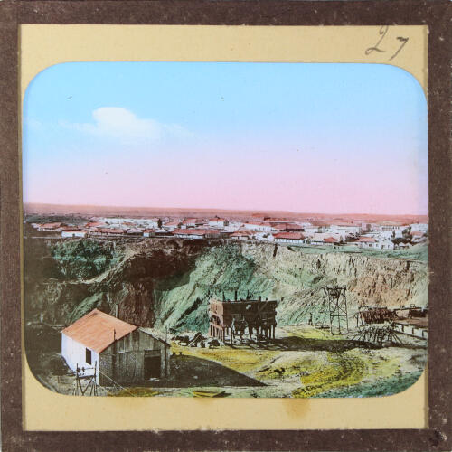 Diamond mine and town of Kimberley