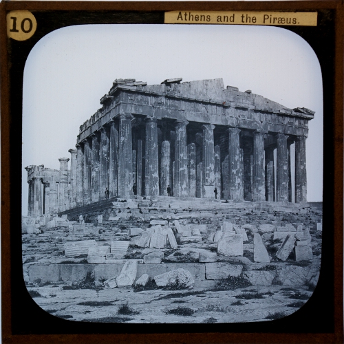 West front of the Parthenon