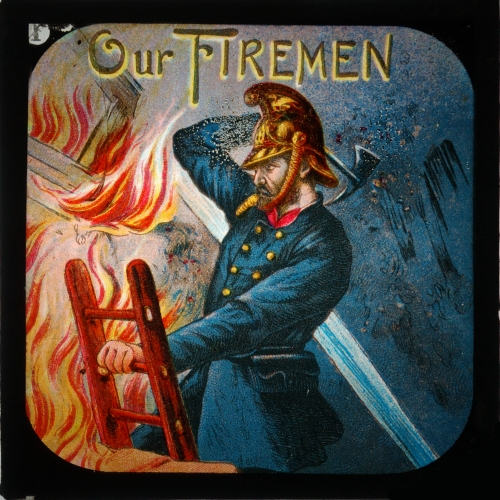 Title slide of set 'Our Firemen'