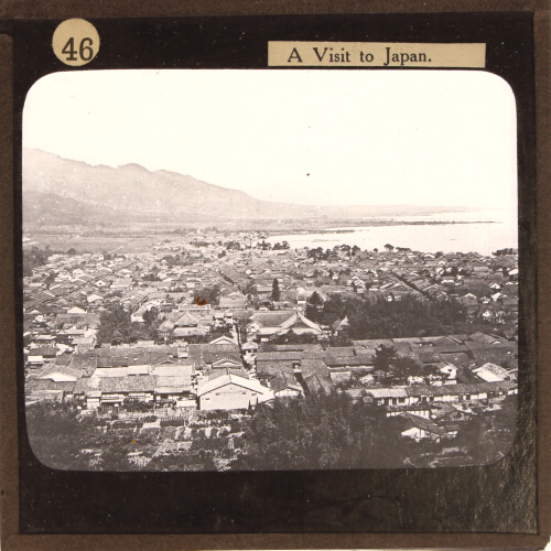 The Town of Otsu, on Lake Biwa