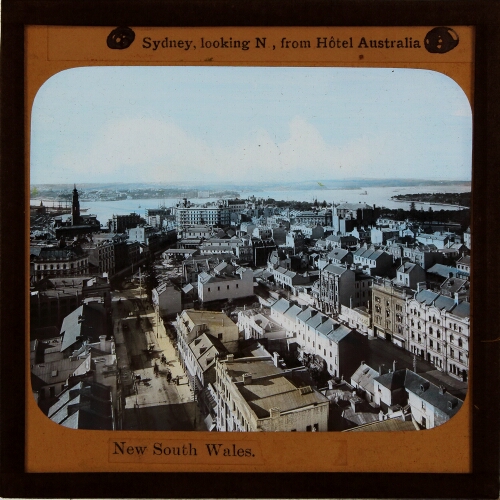 Sydney, looking N., from Hotel Australia