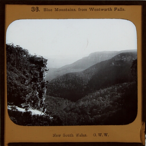 Blue Mountains, from Wentworth Falls