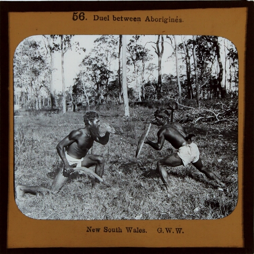 Duel between Aborigines
