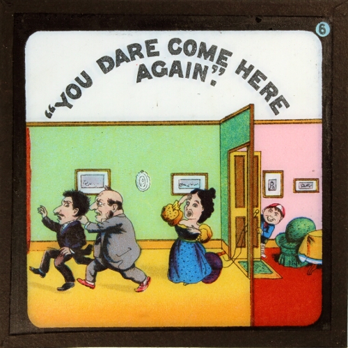 'You dare come here again'– alternative version