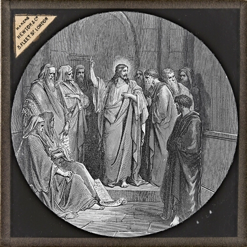 Jesus in the Synagogue. Luke iv. 16– alternative version