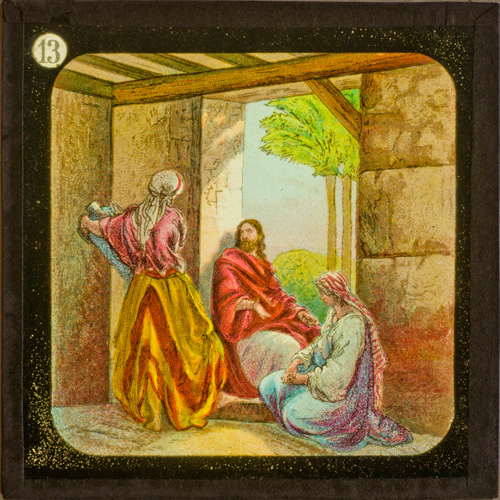 Jesus at the House of Martha and Mary