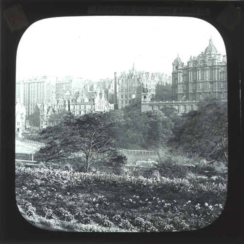 The Old Town, from Princes Gardens