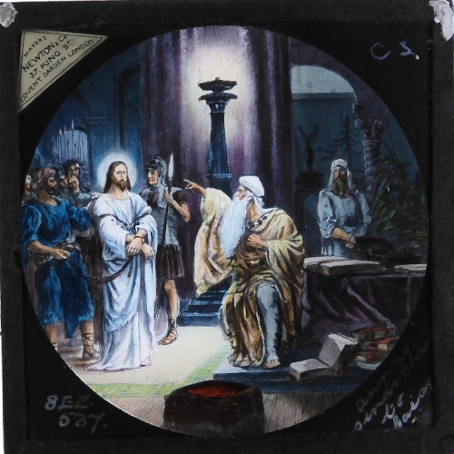 Annas sends Christ to Caiaphas (Dixon)