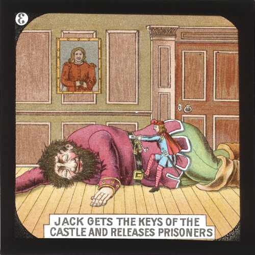 Jack gets the keys of the castle and releases prisoners– primary version