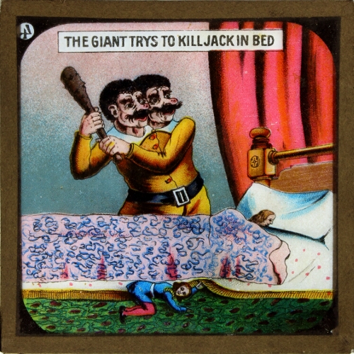 The Giant trys to kill Jack in bed– alternative version