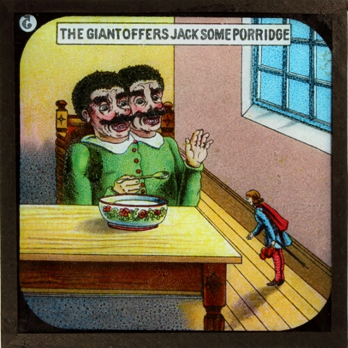The Giant offers Jack some porridge– alternative version