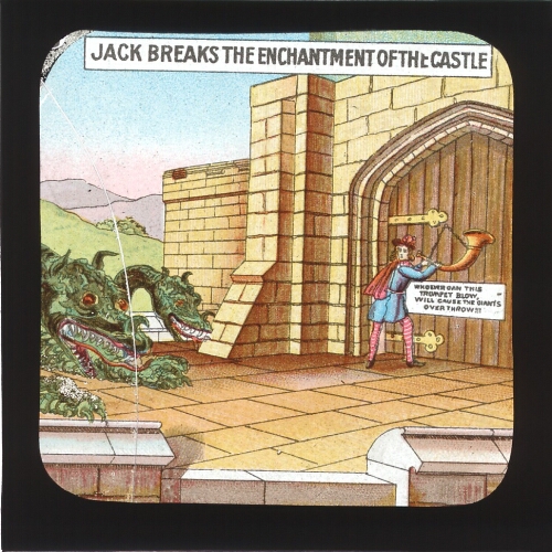 Jack breaks the enchantment of the castle
