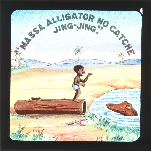 'Massa Alligator no catchee Jing-Jing'
