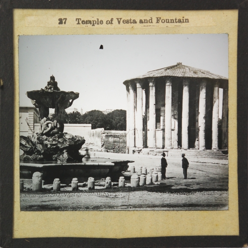 Temple of Vesta and Fountain