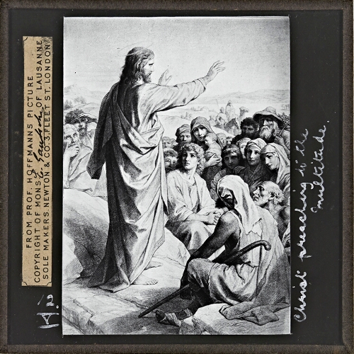 Christ preaching to the Multitude