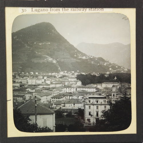 Lugano from the railway station