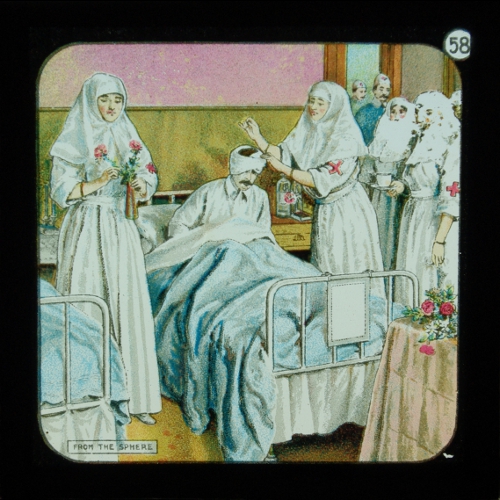 The Tsaritza and her Daughters as Nurses