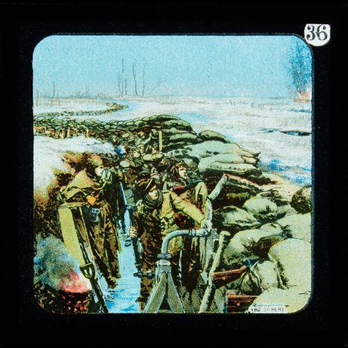 Fighting in Flooded Trenches