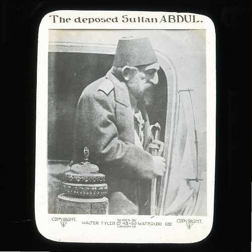 The deposed Sultan Abdul