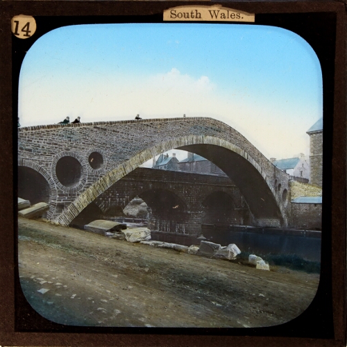 Pontypridd -- the Old Bridge– alternative version