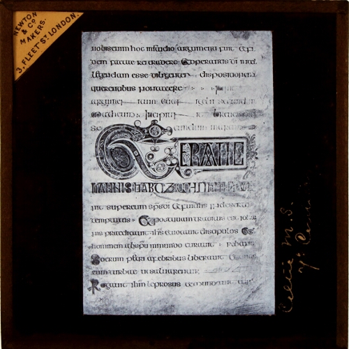 Celtic Manuscript, Illuminated– alternative version